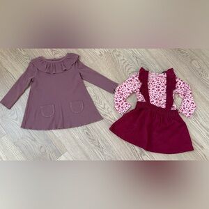 Toddler Girl Long Sleeve Dress Bundle